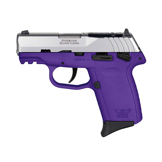 SCCY CPX-1 9MM PURPLE SS RED DOT READY 10RD - Pistols